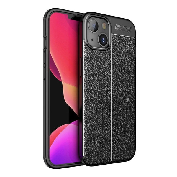 Elegant Textured - Mobile Back Cover for iPhone 14 - 6.1 Inches