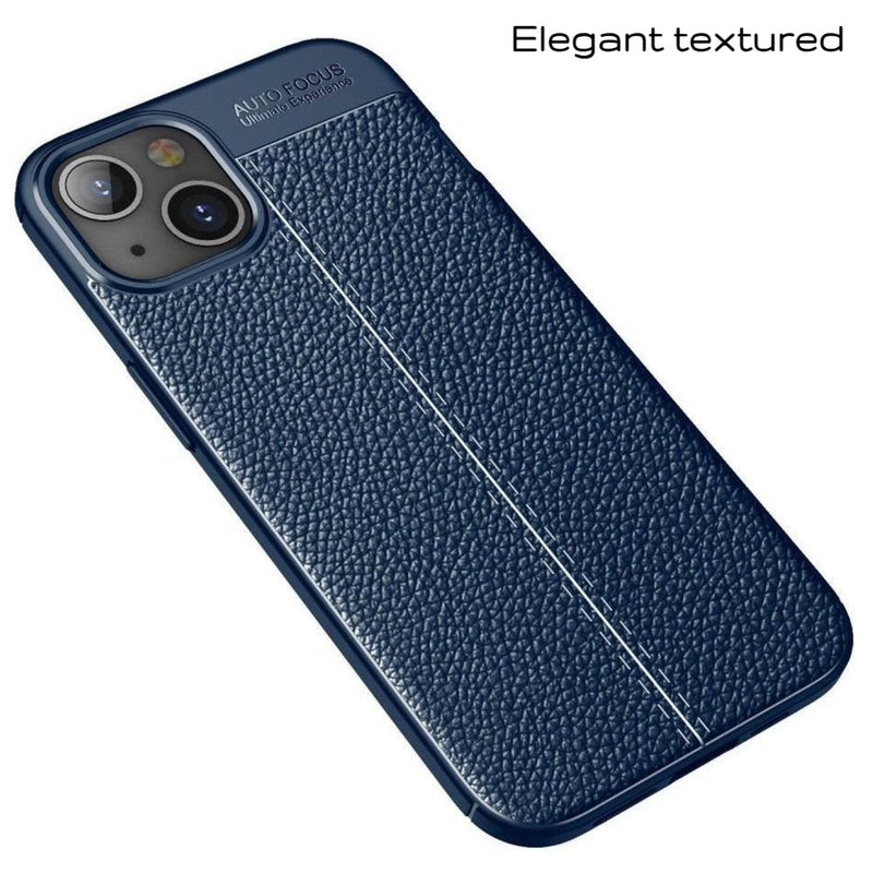 Elegant Textured - Mobile Back Cover for iPhone 13 - 6.1 Inches