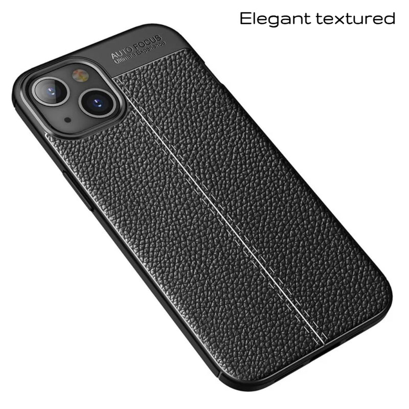 Elegant Textured - Back Case for iPhone 14 Plus - 6.7 Inches