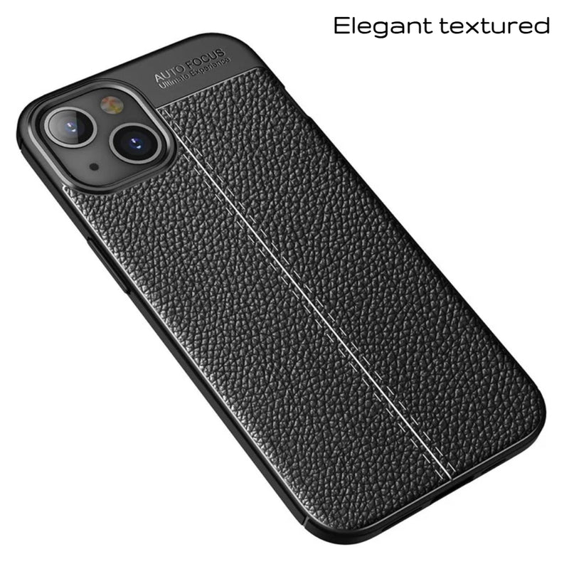 Elegant Textured - Back Case for iPhone 13 - 6.1 Inches