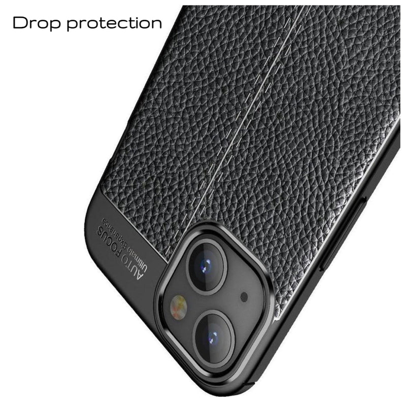 Elegant Textured - Mobile Back Cover for iPhone 14 Plus - 6.7 Inches