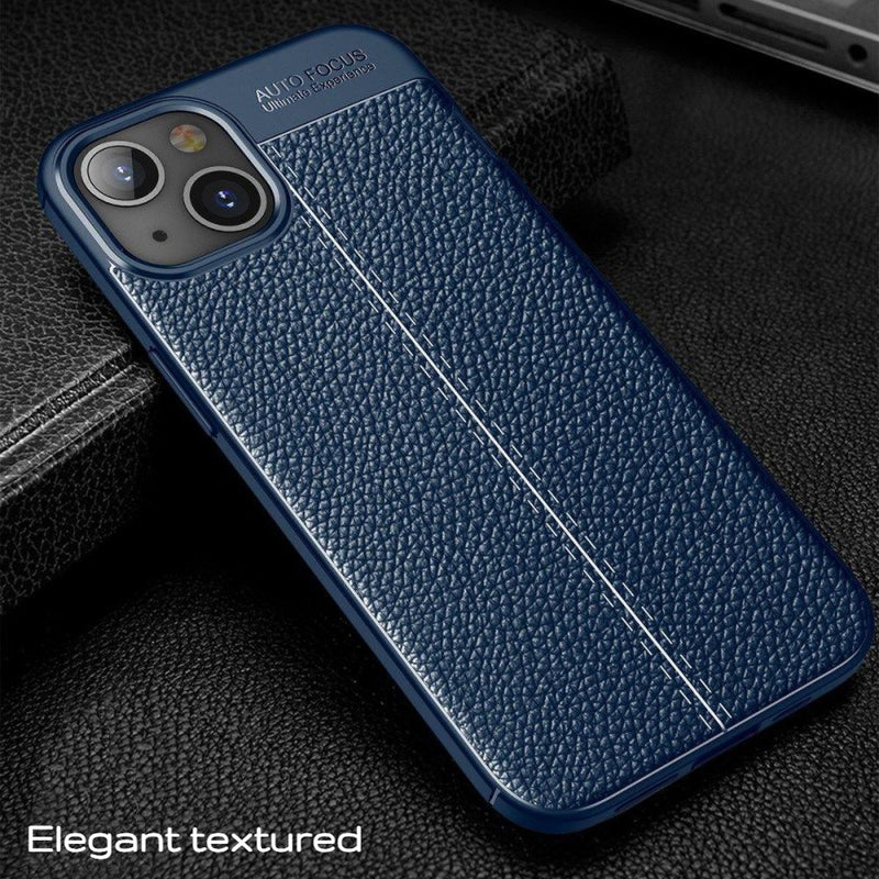 Elegant Textured - Back Case for iPhone 14 - 6.1 Inches