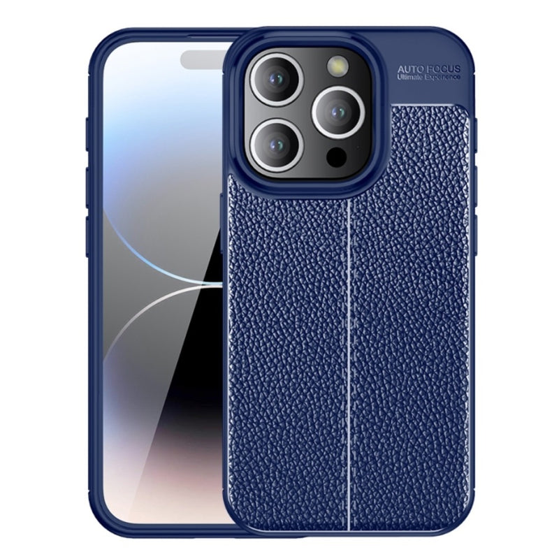 Elegant Textured - Back Case for iPhone 14 Pro Max - 6.7 Inches