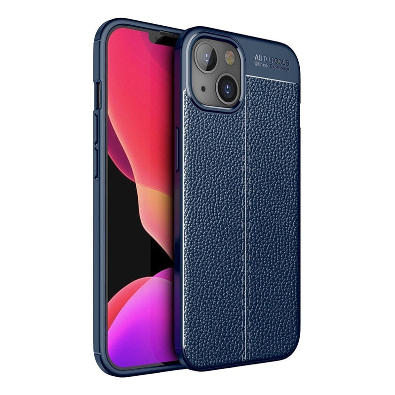 Elegant Textured - Mobile Back Cover for iPhone 14 Plus - 6.7 Inches