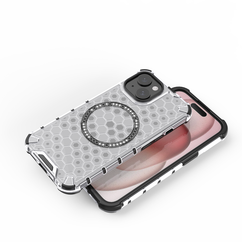 Classic Armour - (Wireless Charging) Mobile Back Case for iPhone 15 - 6.1 Inches