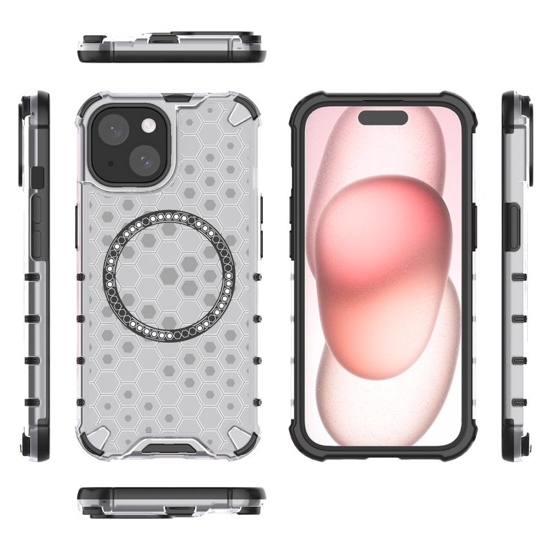 Classic Armour - (Wireless Charging) Back Cover for iPhone 15 - 6.1 Inches