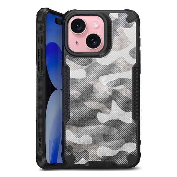 Camo Armour - Mobile Back Cover for iPhone 15 - 6.1 Inches