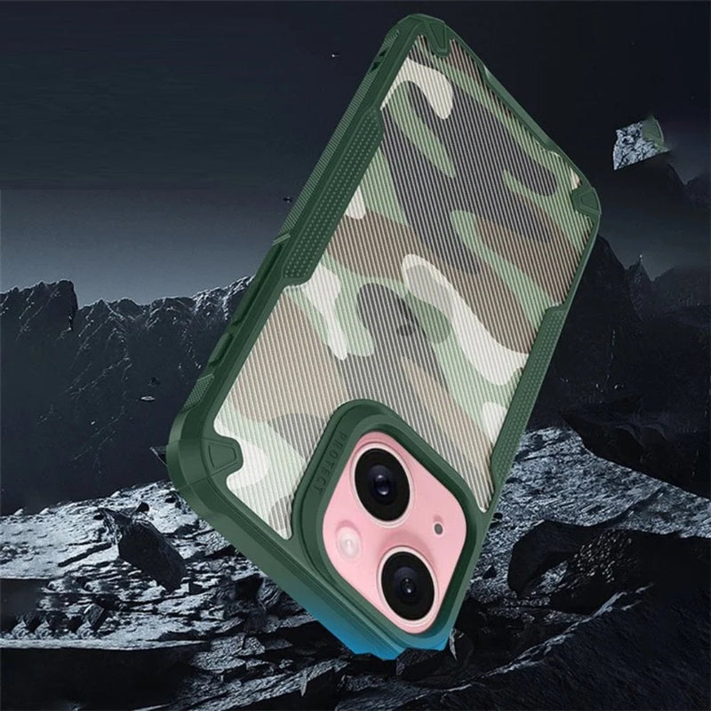 Camo Armour - Mobile Back Cover for iPhone 14 - 6.1 Inches