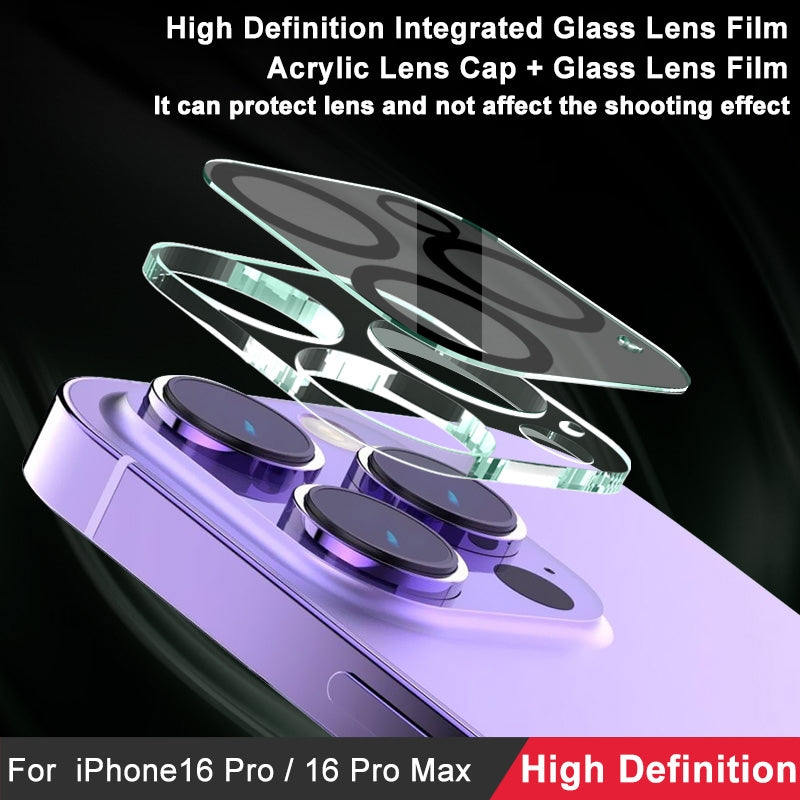 CULT OF PERSONALITY - 9H Camera Lens Protector for iPhone 16 Pro Max - Clear