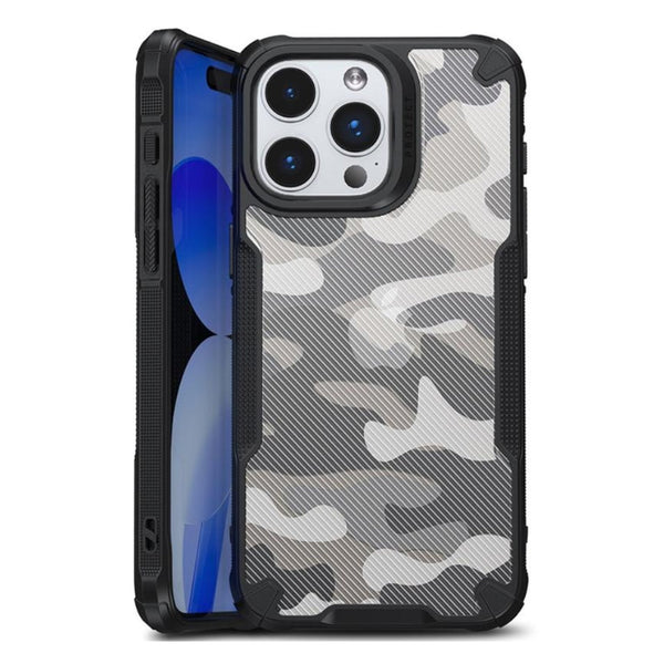 Camo Armour - Mobile Back Cover for iPhone 16 Pro - 6.3 Inches