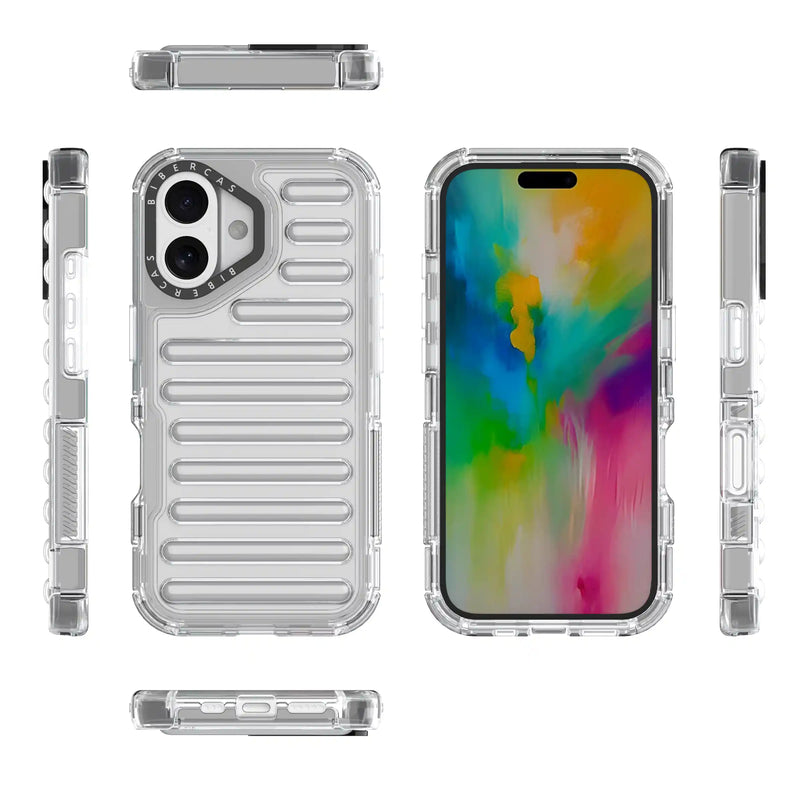 nPlusOne - Bumper Track Mobile Case for iPhone 16 - 6.1 Inches