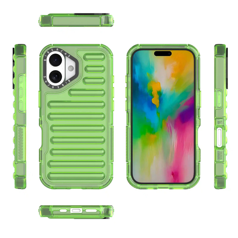 nPlusOne - Bumper Track Mobile Case for iPhone 16 - 6.1 Inches