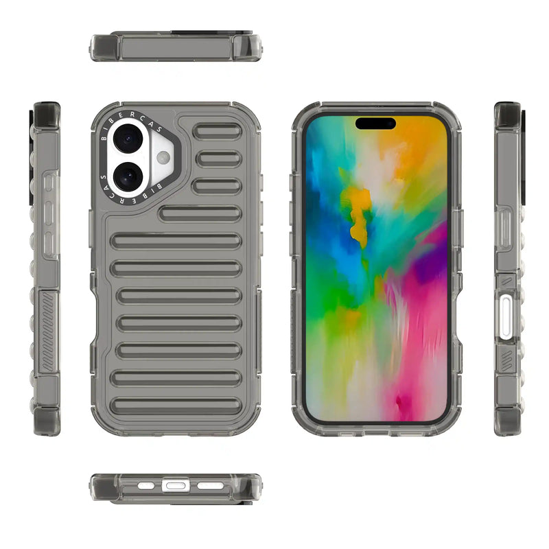 nPlusOne - Bumper Track Mobile Case for iPhone 16 - 6.1 Inches