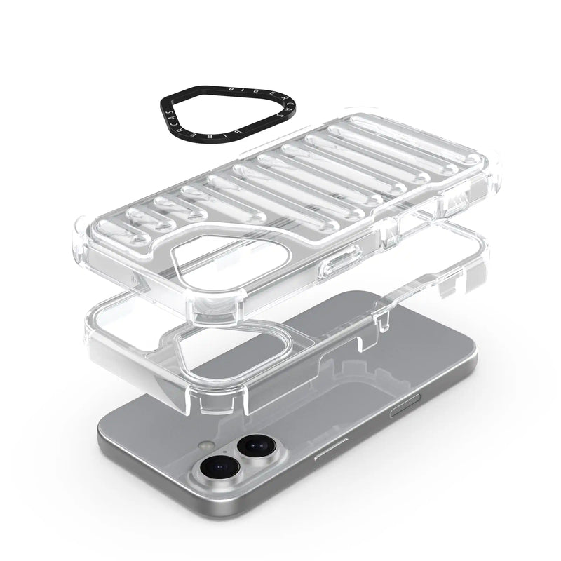 nPlusOne - Bumper Track Mobile Case for iPhone 16 - 6.1 Inches