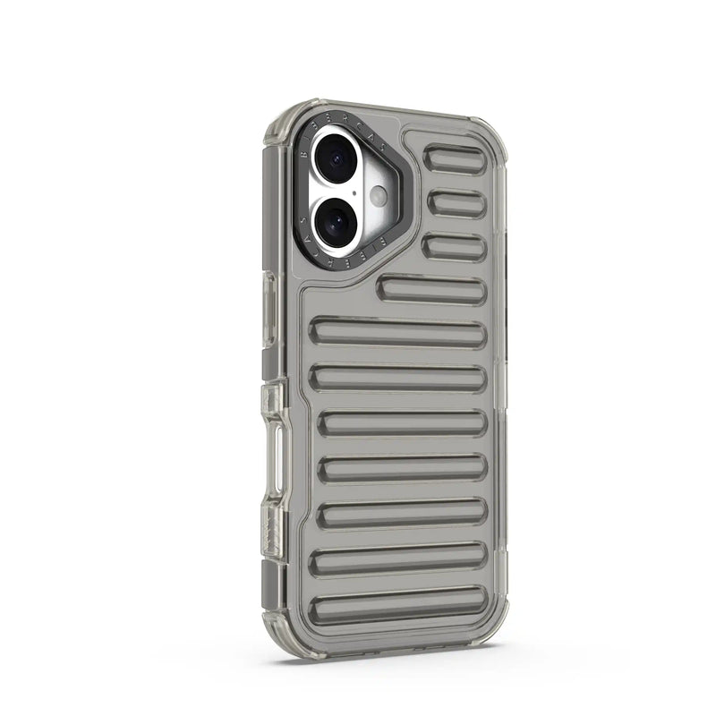 nPlusOne - Bumper Track Back Cover for iPhone 16 - 6.1 Inches