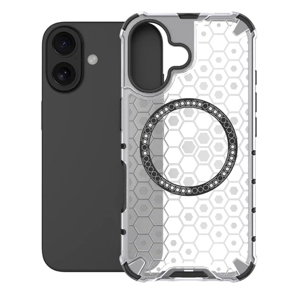 Classic Armour - (Wireless Charging) Back Cover for iPhone 16 - 6.1 Inches