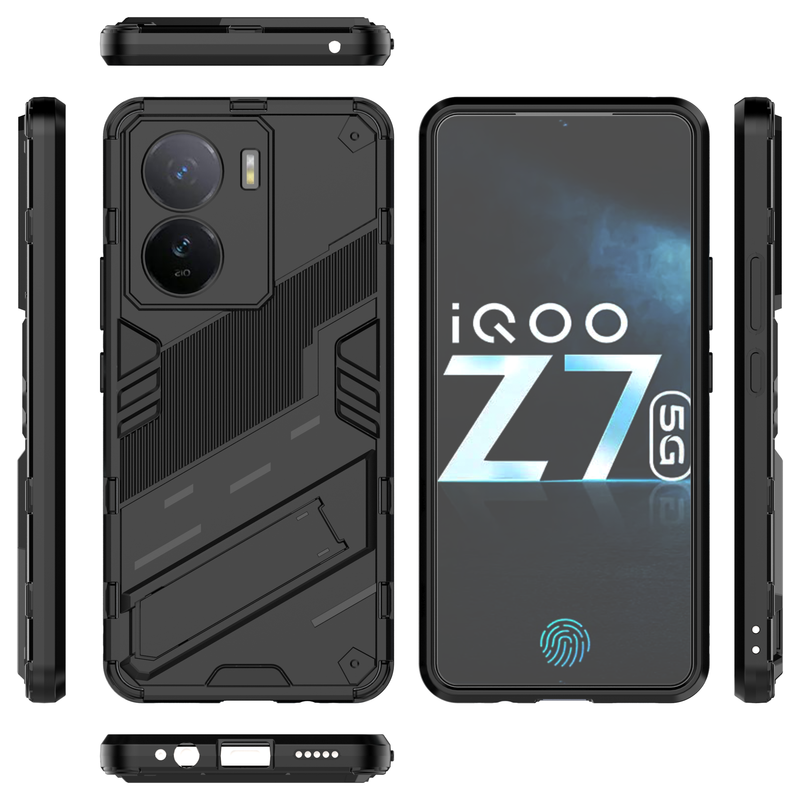 Elegant Armour - Mobile Back Case for IQOO Z7S 5G - 6.38 Inches