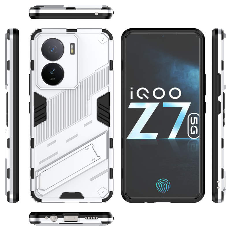 Elegant Armour - Mobile Back Case for IQOO Z7S 5G - 6.38 Inches