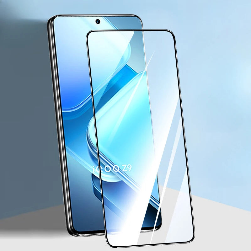 nPlusOne - 9H Tempered Glass for IQOO Z9 5G - 6.67 Inches
