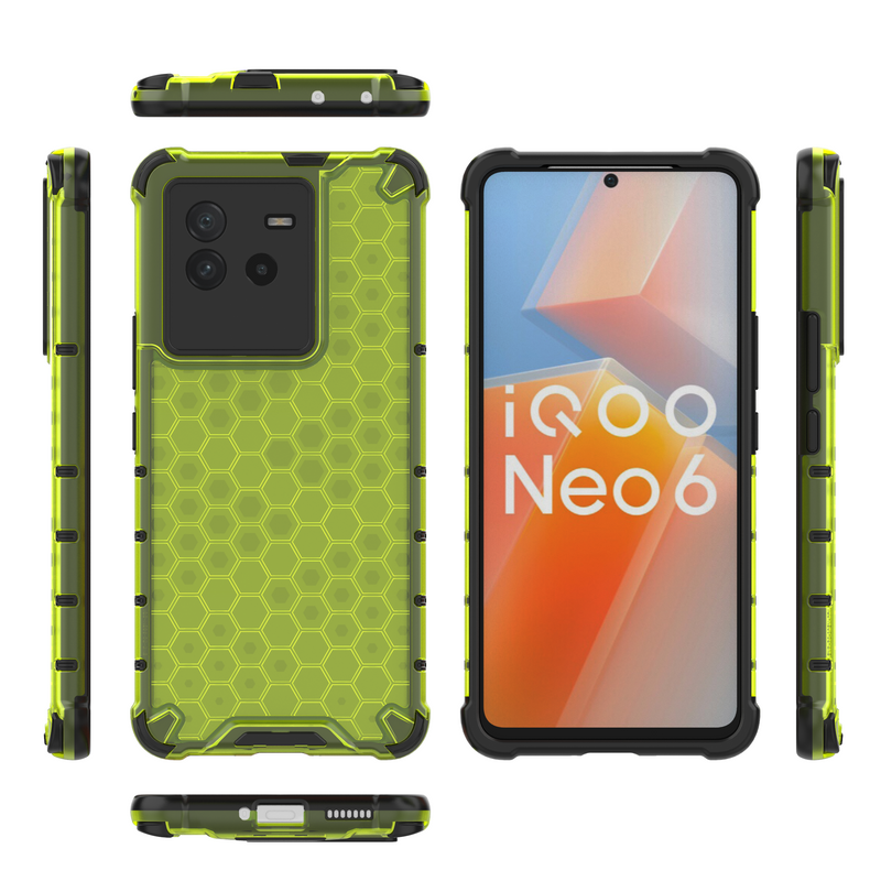 Classic Armour - Back  Cover for IQOO Neo 6 5G - 6.62 Inches