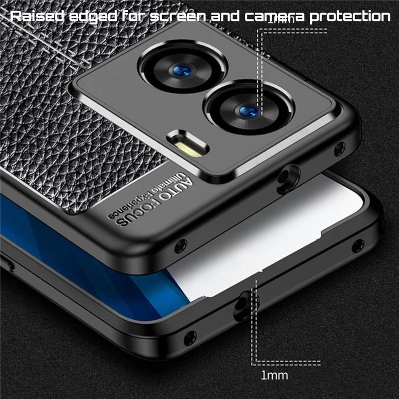 Elegant Textured - Mobile Back Cover for IQOO Z7s 5G - 6.38 Inches