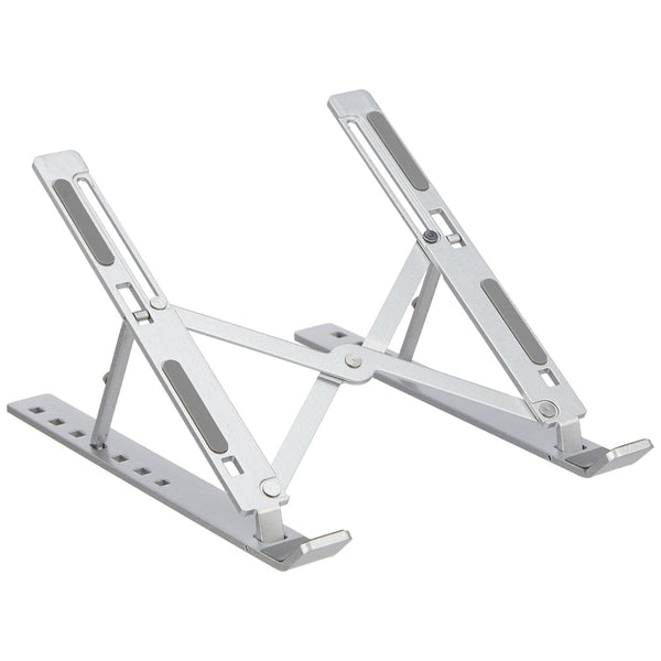 nPlusOne - Ergonomically Folding Aluminium Laptop Stand - Silver