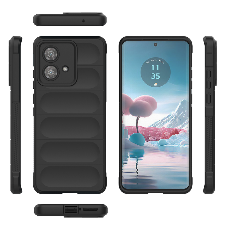 Shield Silicone - Mobile Back Cover for Motorola Moto Edge 40 Neo 5G - 6.55 Inches