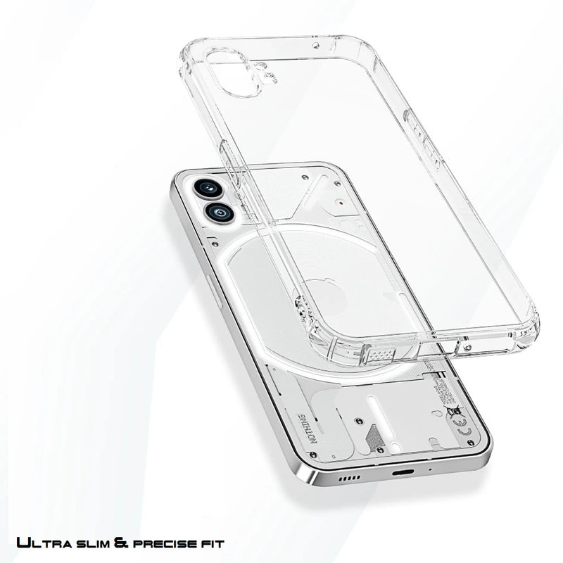 nPlusOne - Bumper Light Weight Back Case for Nothing Phone (1) - 6.55 Inches