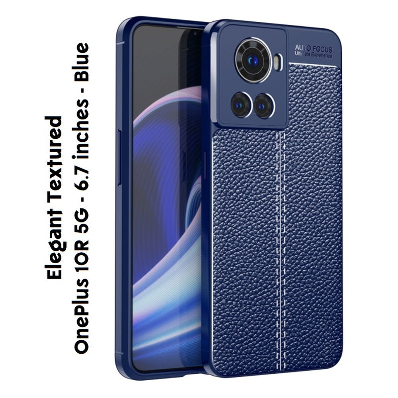 Elegant Textured - Back Case for OnePlus 10R 5G - 6.7 Inches