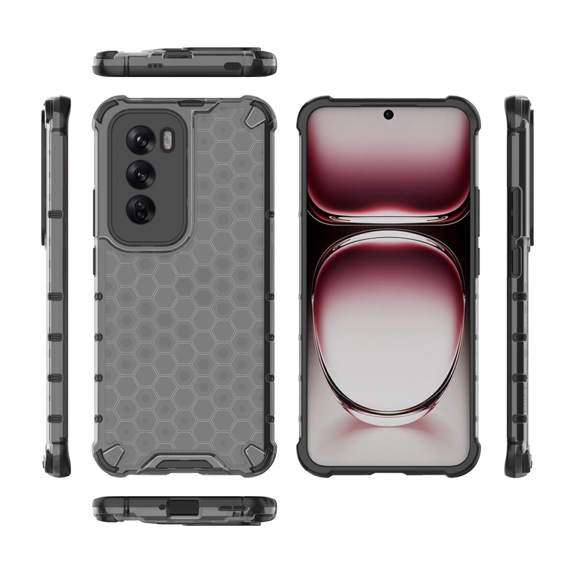 Classic Armour - Back  Cover for Oppo Reno 12 5G - 6.7 Inches