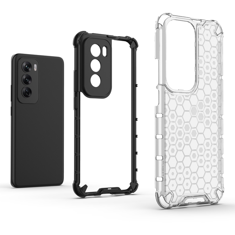 Classic Armour - Back  Cover for Oppo Reno 12 5G - 6.7 Inches