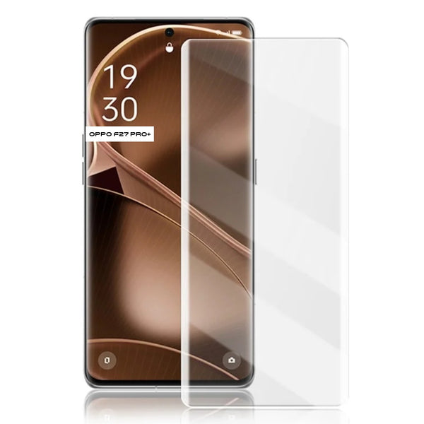 nPlusOne - UV Full Glue Tempered Glass for Oppo F27 Pro+ 5G - 6.7 Inches