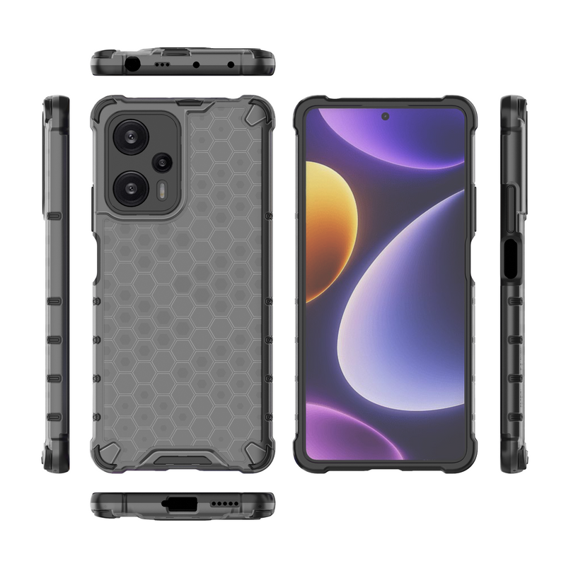 Classic Armour - Mobile Back Case for Poco F5 5G - 6.67 Inches