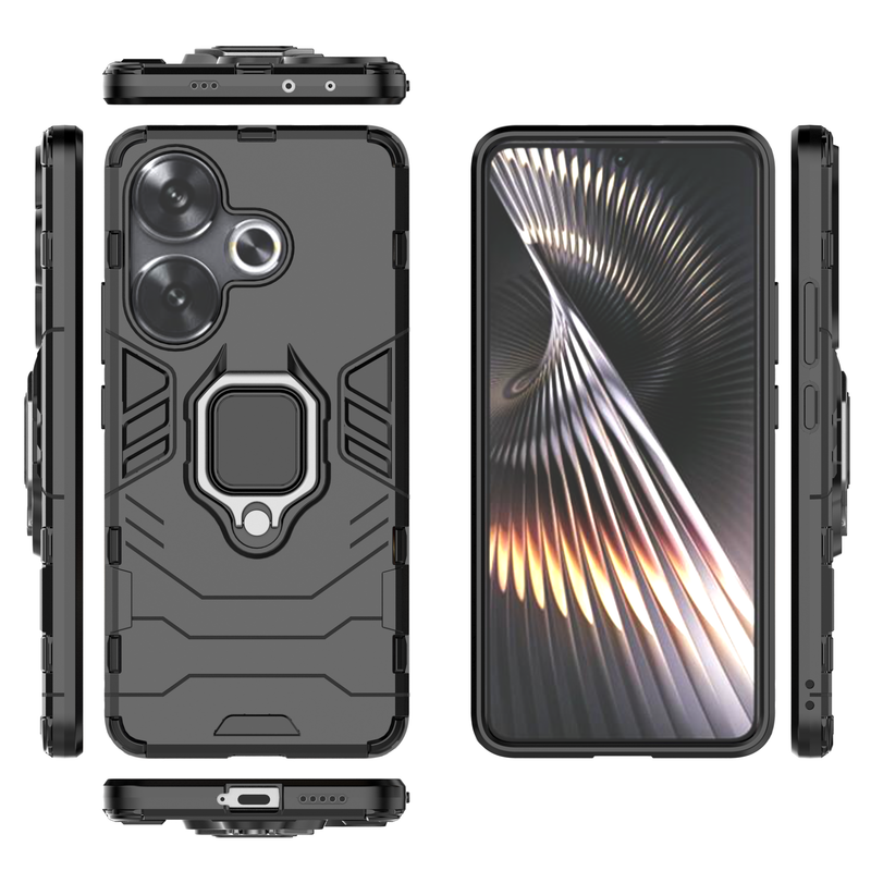 Classic Robot - Mobile Back Cover for Poco F6 5G - 6.67 Inches