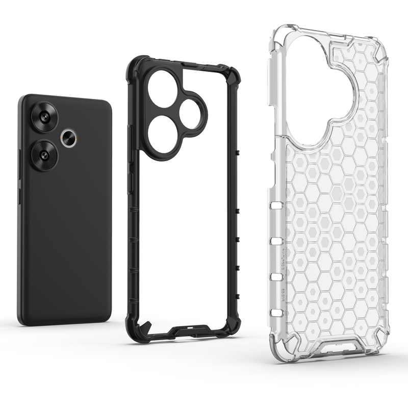 Classic Armour - Mobile Back Case for Poco F6 5G - 6.67 Inches