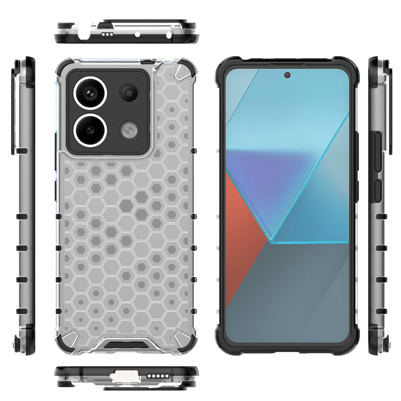 Classic Armour - Back  Cover for Poco X6 5G - 6.7 Inches