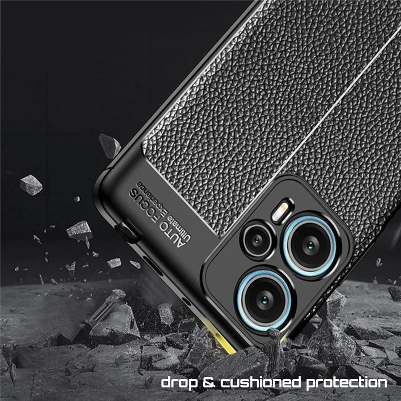 Elegant Textured - Back Case for Poco F5 5G - 6.67 Inches