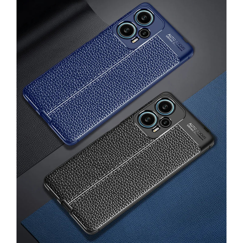 Elegant Textured - Back Case for Poco F5 5G - 6.67 Inches