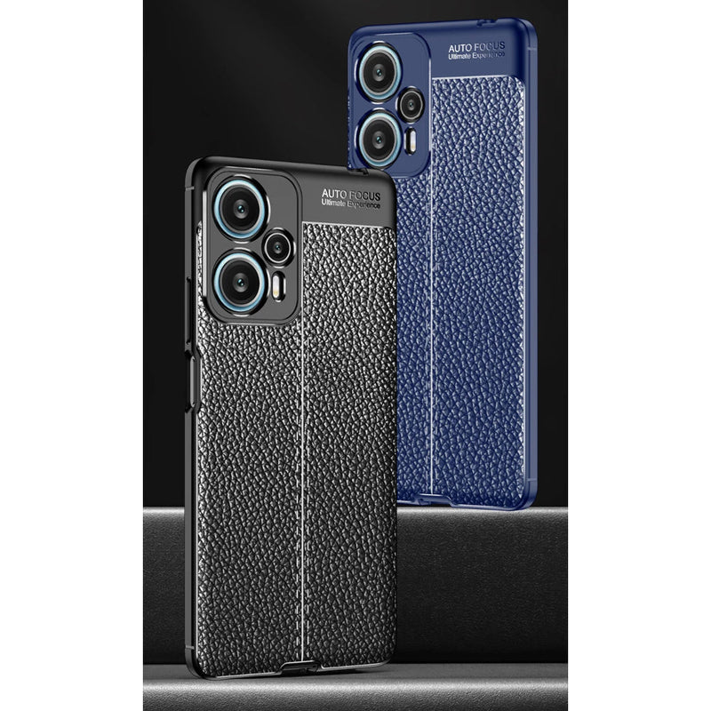 Elegant Textured - Mobile Back Cover for Poco F5 5G - 6.67 Inches