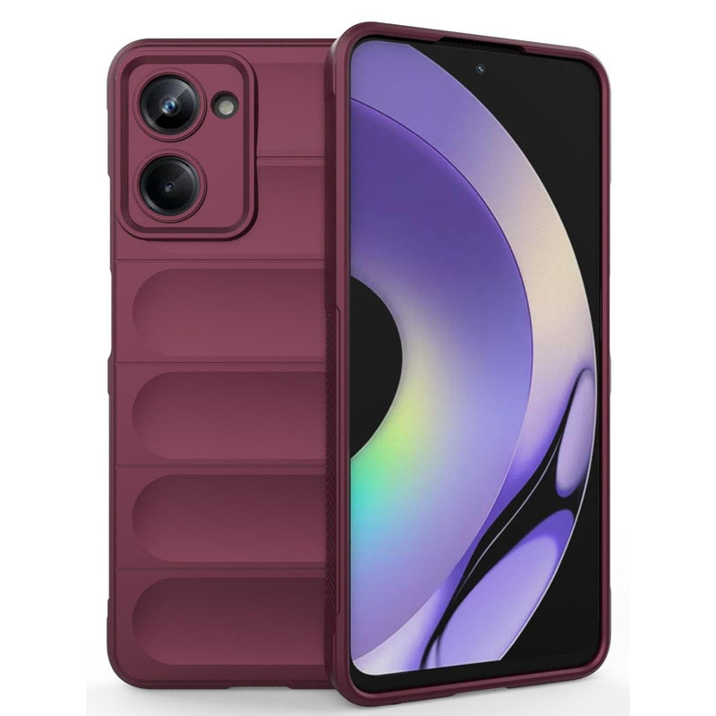 Shield Silicone - Mobile Back Cover for Realme 10 Pro 5G - 6.72 Inches