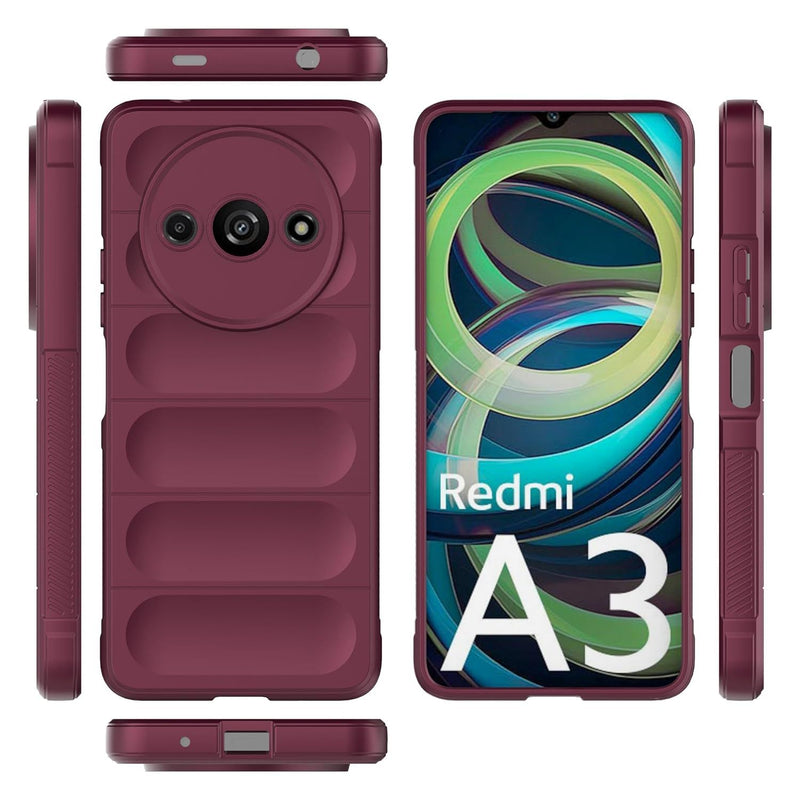 Shield Silicone - Mobile Case for Redmi A3 4G - 6.71 Inches