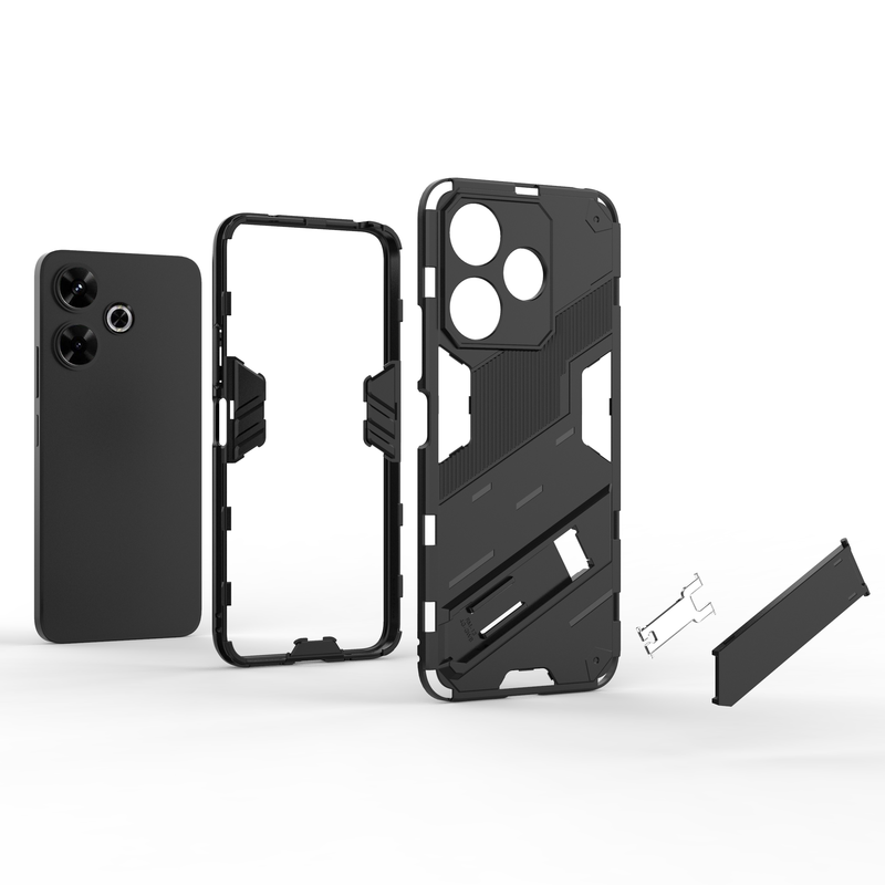 Elegant Armour - Mobile Back Case for Poco M6 Plus 5G - 6.79 Inches