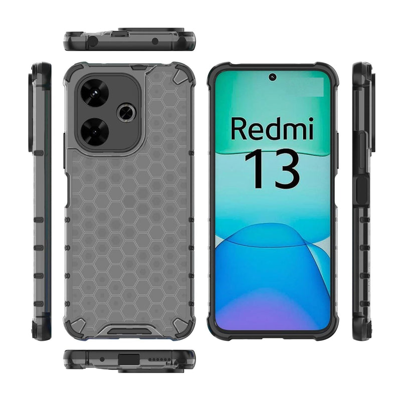 Classic Armour - Back  Cover for Redmi 13 4G - 6.79 Inches