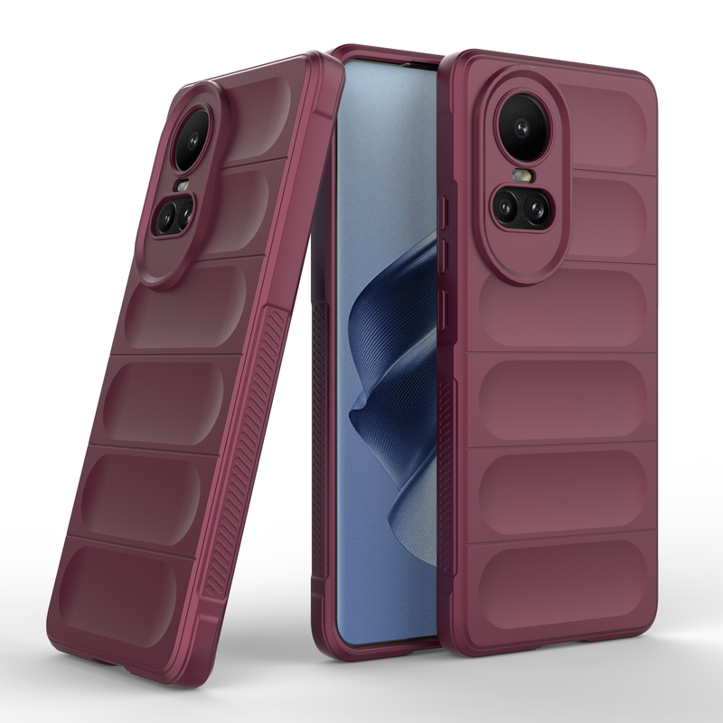 Shield Silicone - Mobile Back Cover for Oppo Reno 10 5G - 6.7 Inches