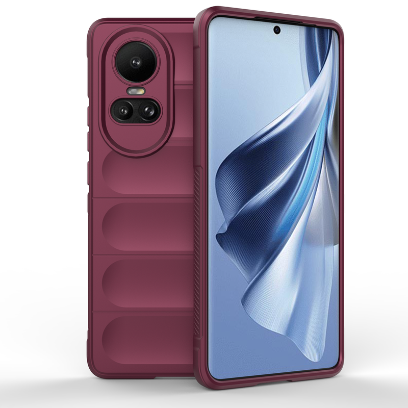 Shield Silicone - Mobile Back Cover for Oppo Reno 10 5G - 6.7 Inches