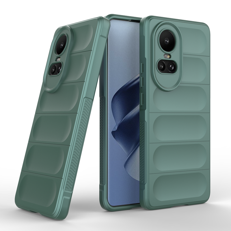 Shield Silicone - Mobile Back Cover for Oppo Reno 10 5G - 6.7 Inches