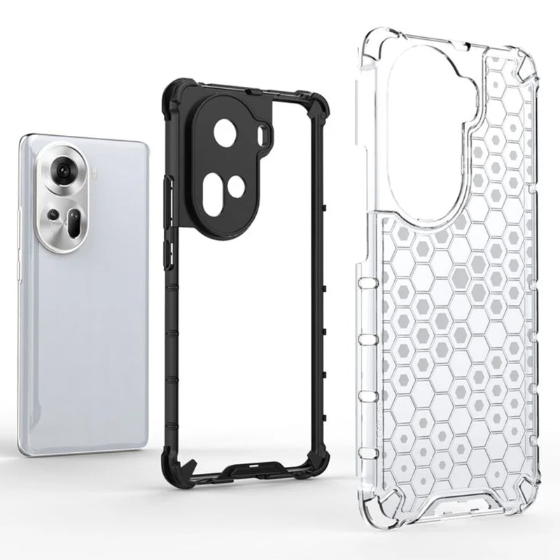 Classic Armour - Back  Cover for Oppo Reno 11 5G - 6.7 Inches