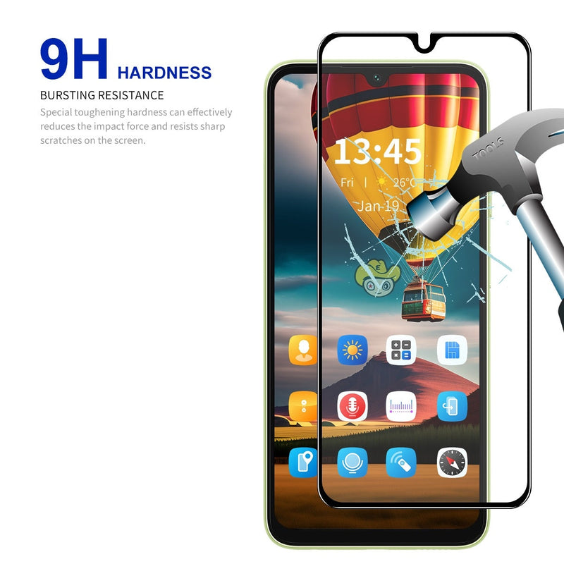 nPlusOne - 9H Tempered Glass for Samsung Galaxy M15 5G Prime - 6.5 Inches