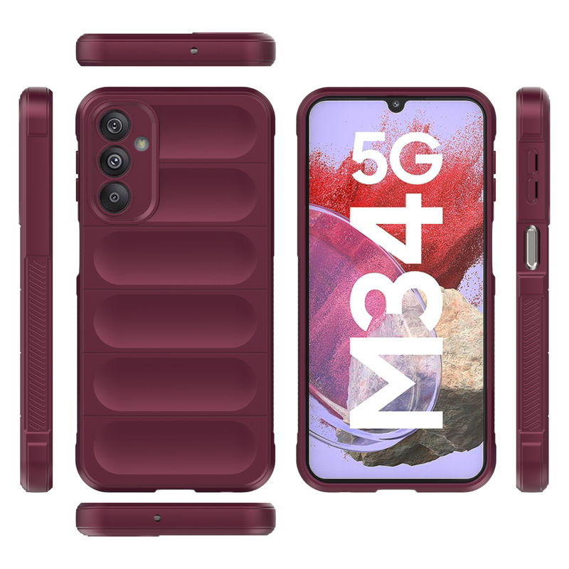 Shield Silicone - Mobile Case for Samsung Galaxy F34 5G - 6.5 Inches