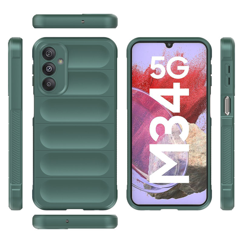 Shield Silicone - Mobile Case for Samsung Galaxy F34 5G - 6.5 Inches
